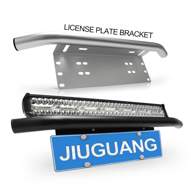 لوحة رخصة السيارة حامل الأضواء jg-pz01
